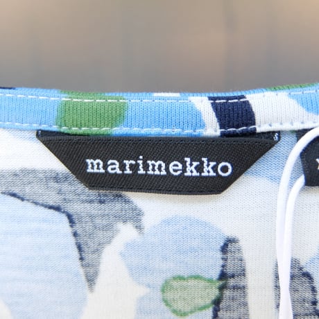 マリメッコ marimekko　＜Vikuri＞七分袖ワンピース　大きなサイズ