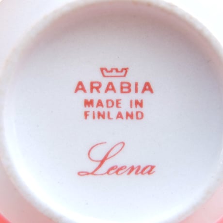 ARABIA アラビア　レーナ　コーヒーカップ＆ソーサー