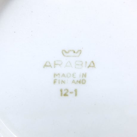 ARABIA アラビア　ストックマン100周年記念限定　カップ＆ソーサー（ホワイト）