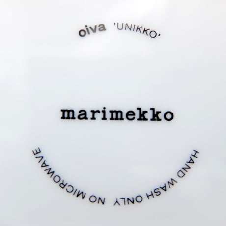 マリメッコ marimekko　＜Unikko＞マグカップ（ネイビー）日本限定