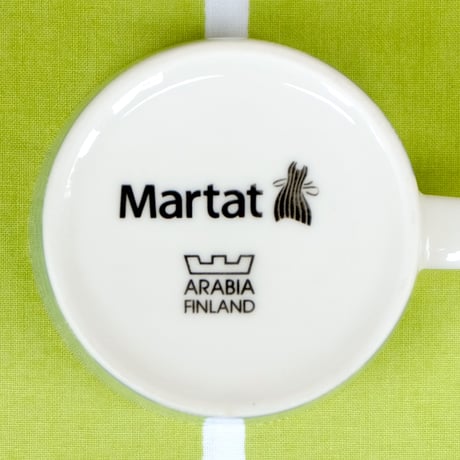 ARABIA アラビア X Martat　コラボマグカップ