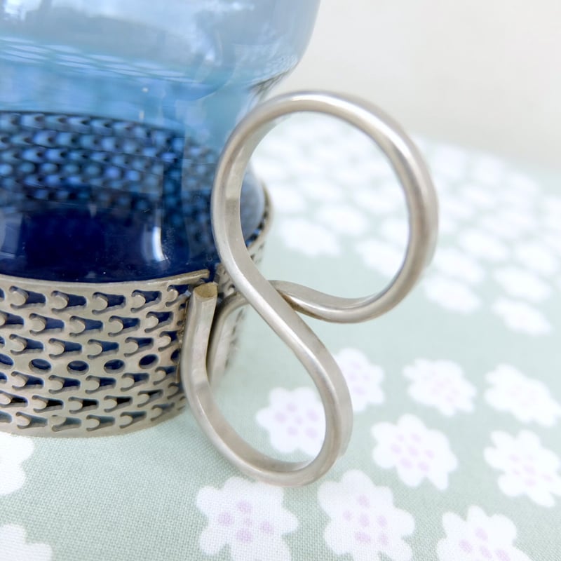 イッタラ Iittala ツァイッカ ホルダー付きグラス（ブルー
