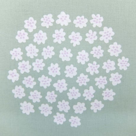 マリメッコ marimekko　＜Puketti＞ファブリック（グリーン）50cm　日本限定