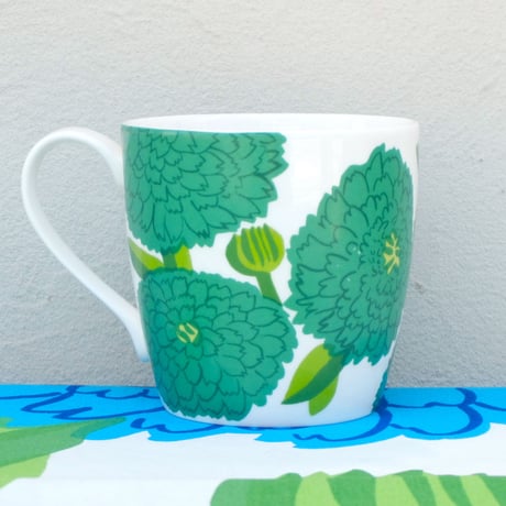 イッタラ Iittala × マリメッコ marimekko　＜Primavera＞マグカップ（グリーン）