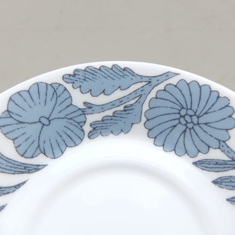 グスタフスベリ Gustavsberg X 鹿児島睦　ジュニ　カップ＆ソーサー（ブルー）新品