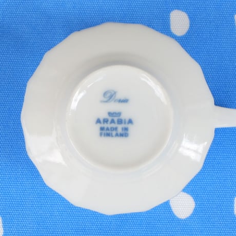ARABIA アラビア　ドリア　コーヒーカップ＆ソーサー(a)