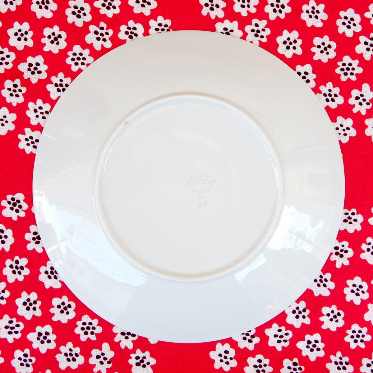 ロールストランド ロールストランド Rorstrand プレート（レッドボーダー） | chuffy