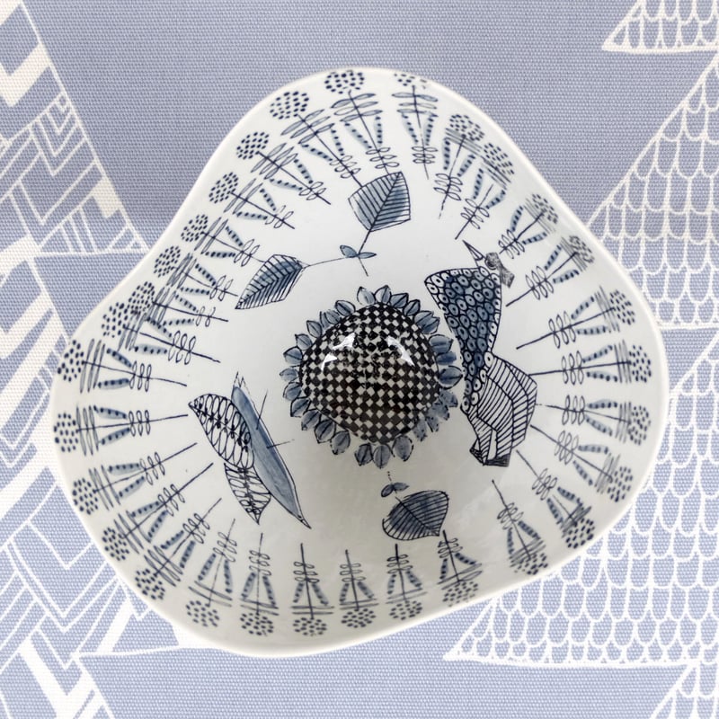 シルヴィア・レウショヴィウス Sylvia Leuchovius 鳥 ボウル | chuffy