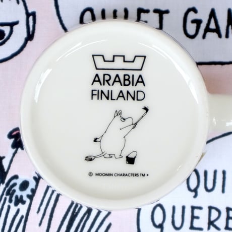 ARABIA アラビア　ストックマン150周年記念限定ムーミンマグカップ　未使用品