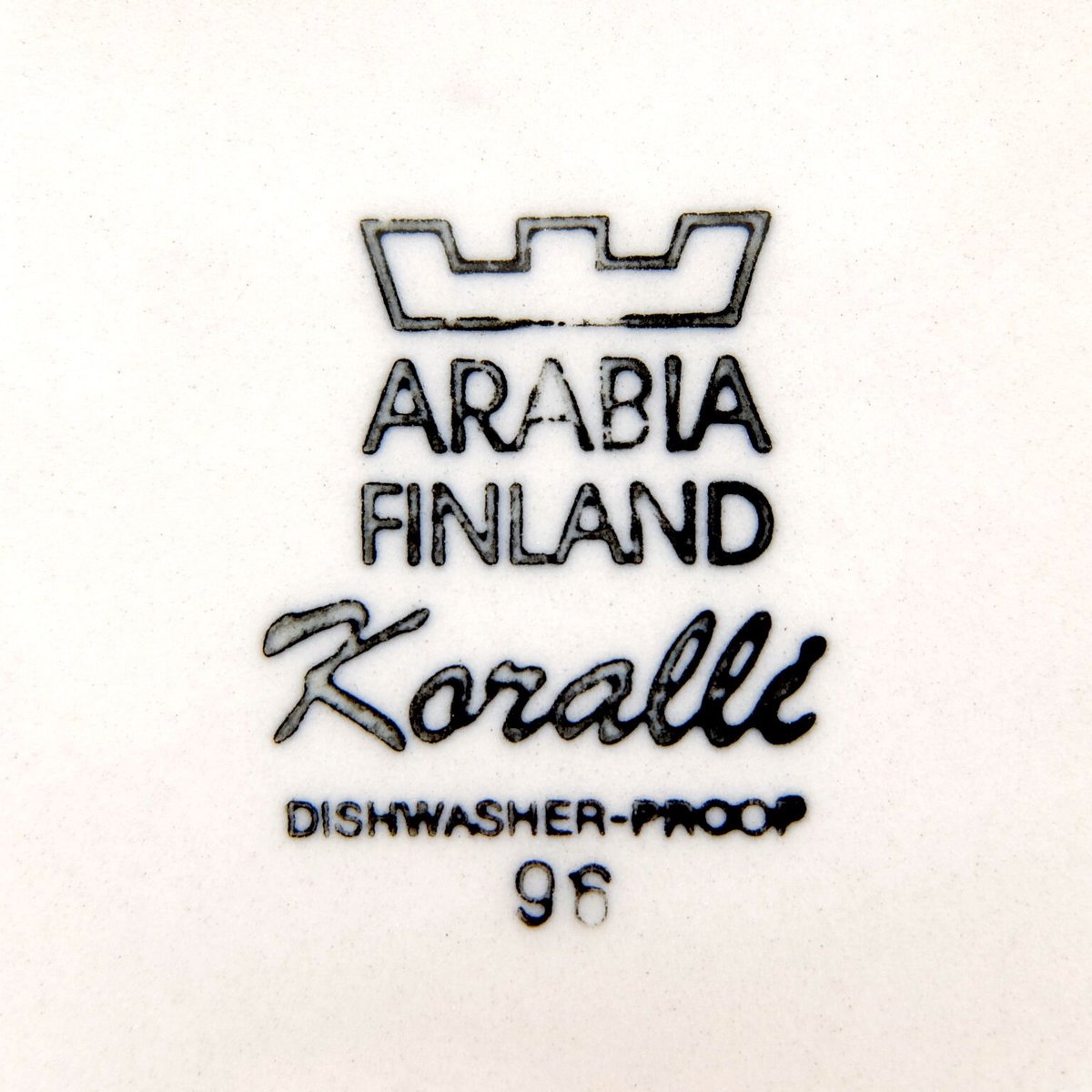 ARABIA アラビア コラーリ プレート(S)(a) | chuffy