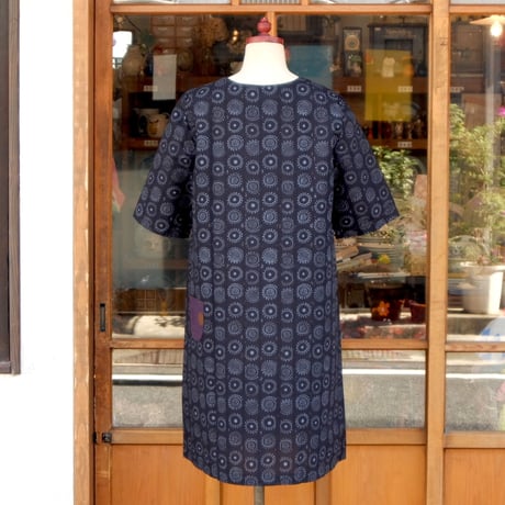 マリメッコ marimekko　＜Nadja＞半袖チュニック　大きなサイズ
