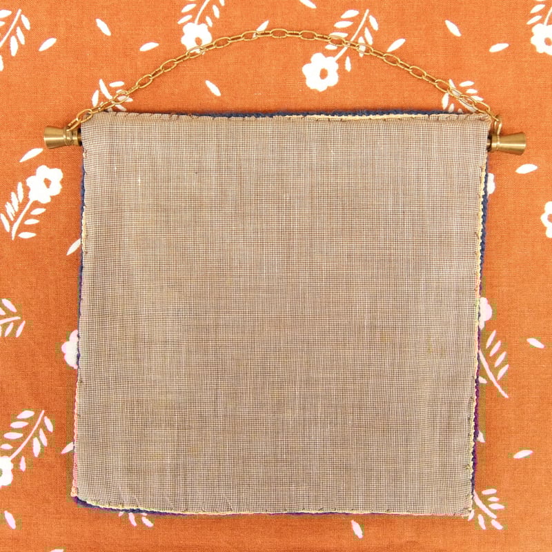 ツヴィスト刺繍 タペストリー（鳥・小）C | chuffy