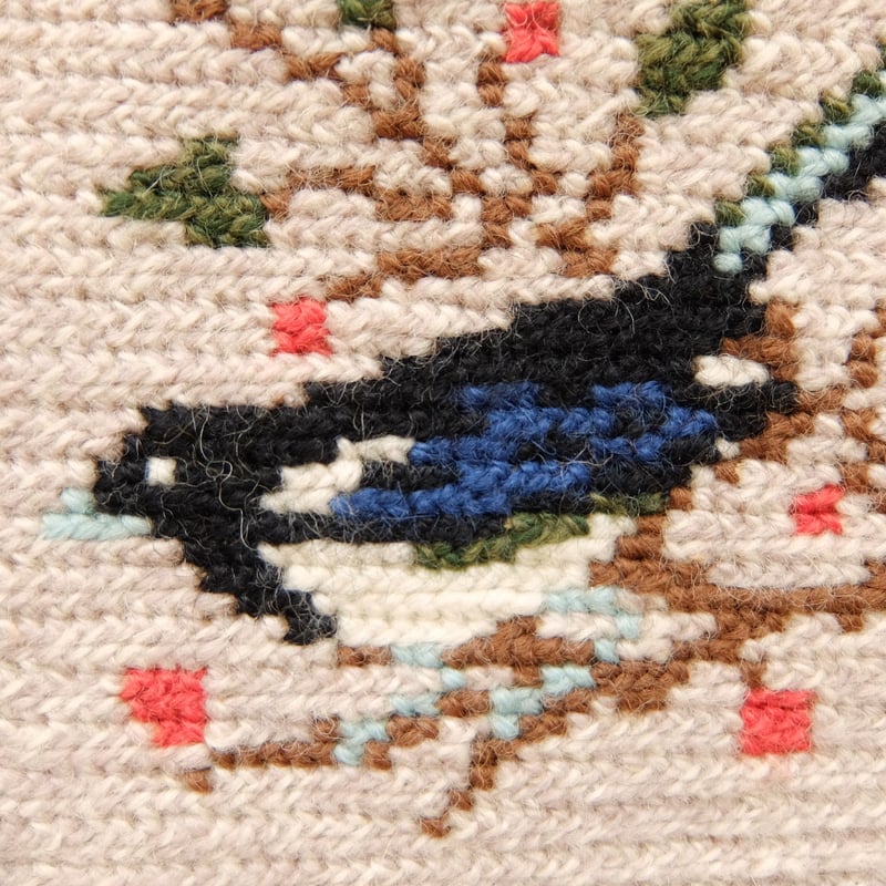 ツヴィスト刺繍 タペストリー(鳥・小)C | chuffy ツヴィスト刺繍 タペストリー(鳥・小)C | chuffy