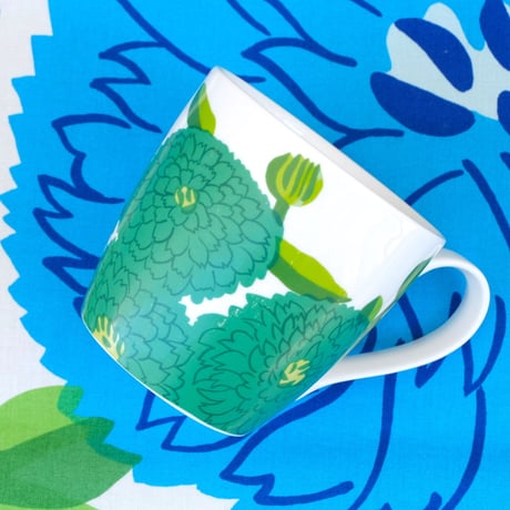 イッタラ Iittala × マリメッコ marimekko　＜Primavera＞マグカップ（グリーン）