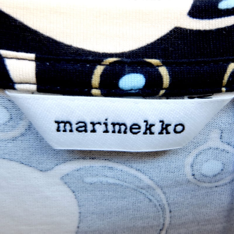 マリメッコ marimekko <Musta Tamma>七分袖トップス 日本限定 マリメッコ marimekko <Musta Tamma>七分袖トップス 日本限定