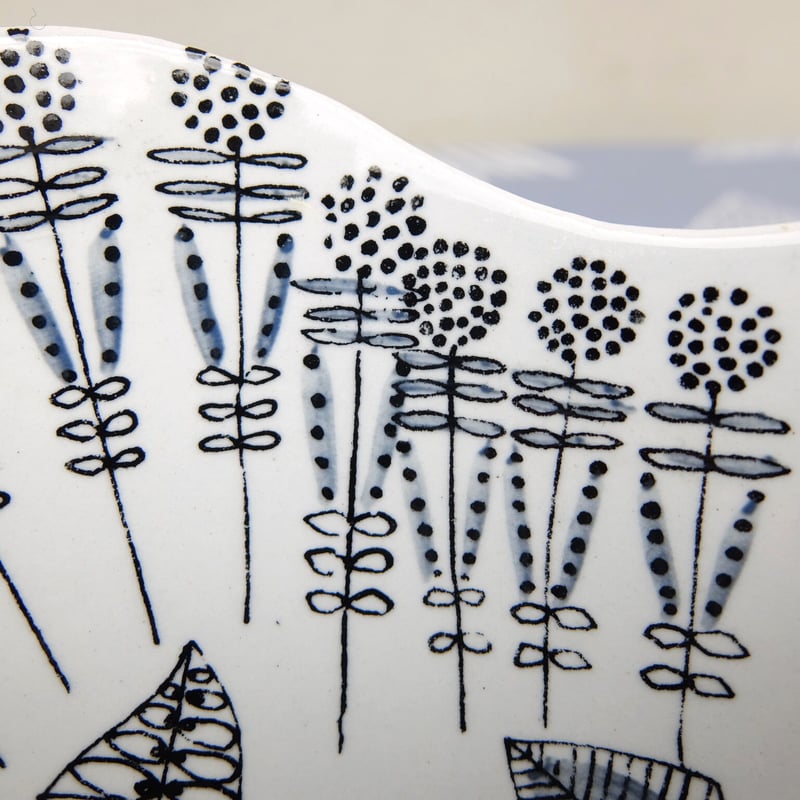 シルヴィア・レウショヴィウス Sylvia Leuchovius 鳥 ボウル