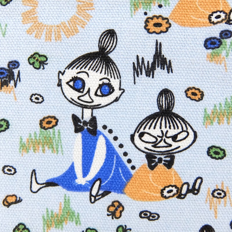 ムーミン Moomin キャンバス・ファブリック(水色)新品 | chuffy ムーミン Moomin キャンバス・ファブリック(水色)新品 | chuffy