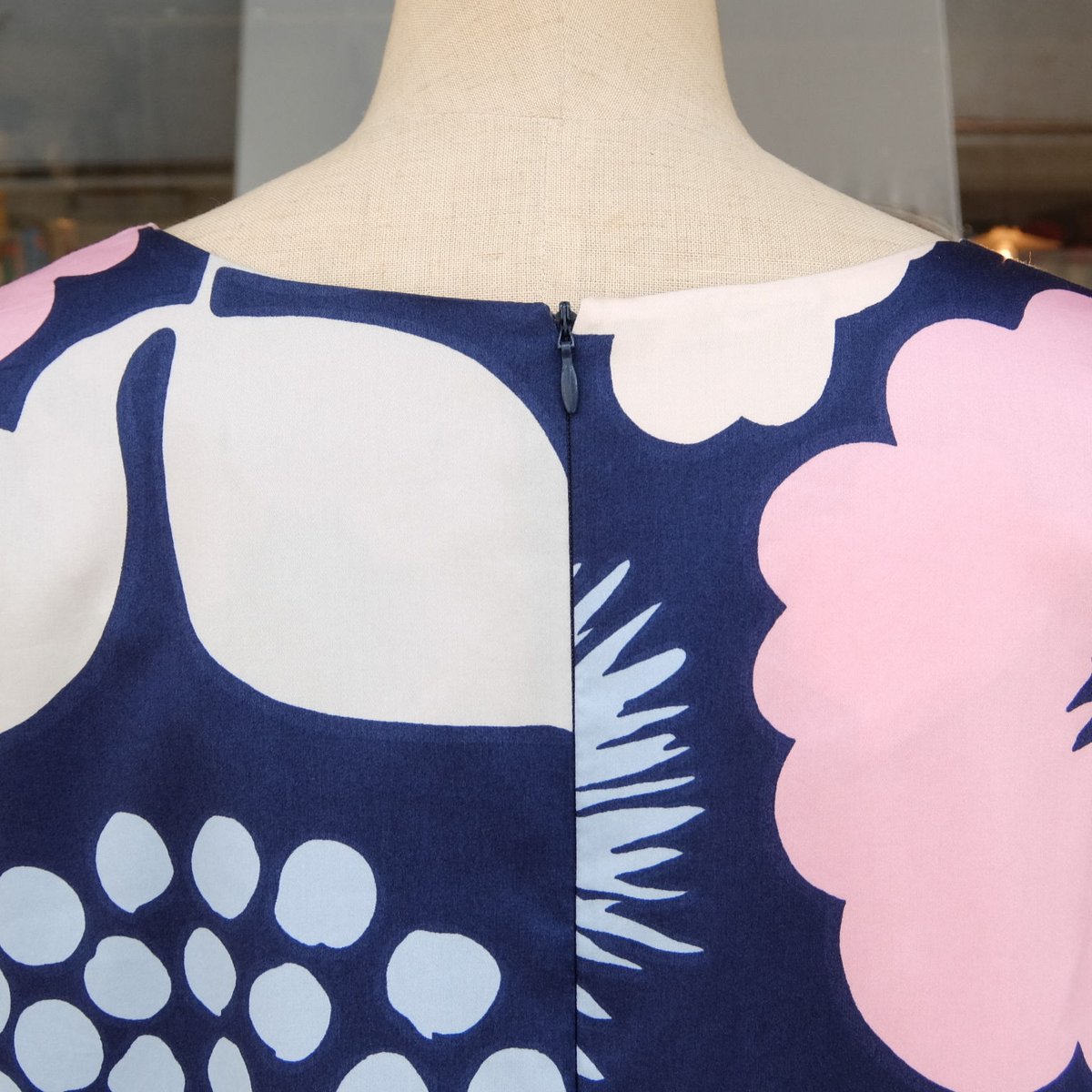 マリメッコ marimekko <Kukkatori>五分袖ワンピース アジア マリメッコ marimekko <Kukkatori>五分袖ワンピース アジア