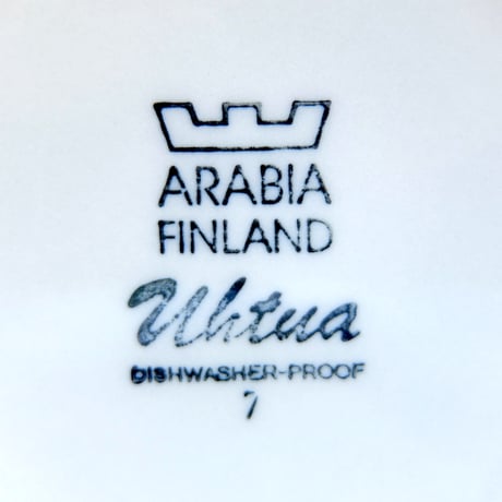 ARABIA アラビア　ウートゥア　ティーカップ＆ソーサー