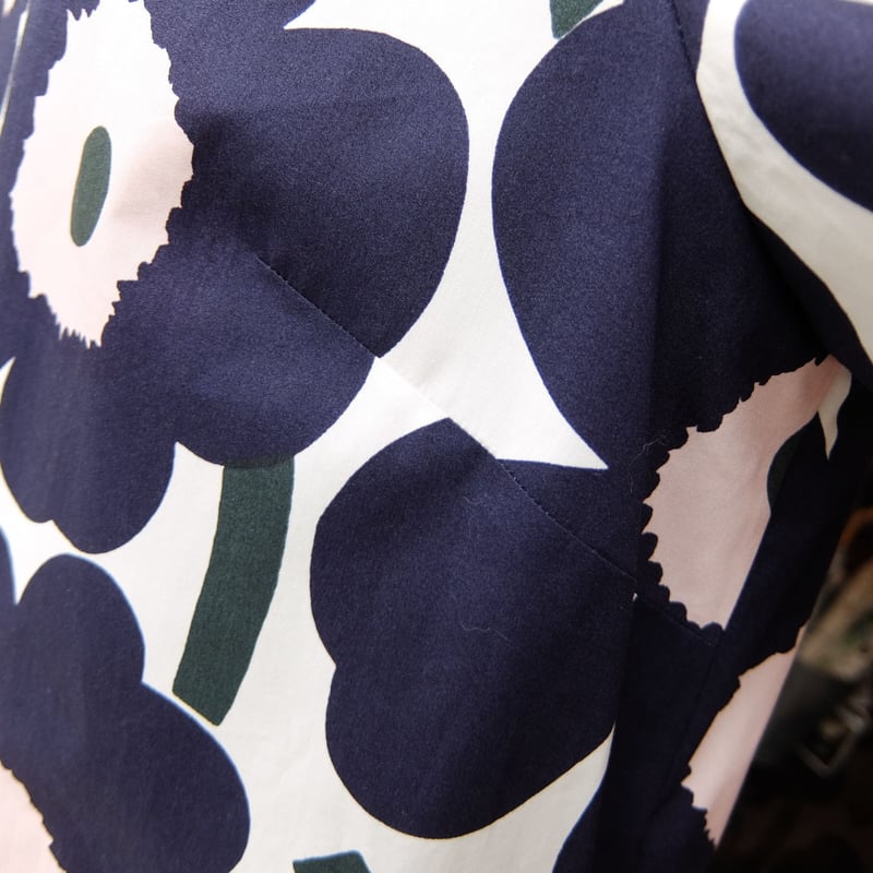 マリメッコ marimekko <Pieni Unikko>七分袖ワンピース 大きい マリメッコ marimekko <Pieni Unikko>七分袖ワンピース 大きい