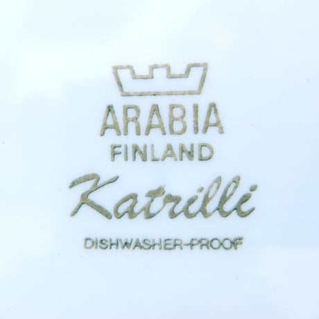 ARABIA アラビア　カトリーリ　プレート(L)