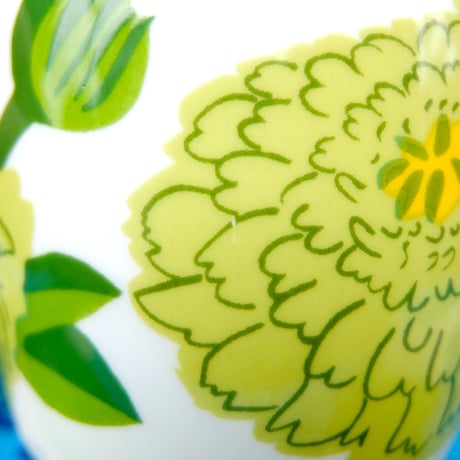 イッタラ Iittala × マリメッコ marimekko　＜Primavera＞カップ＆ソーサー（ライトグリーン）