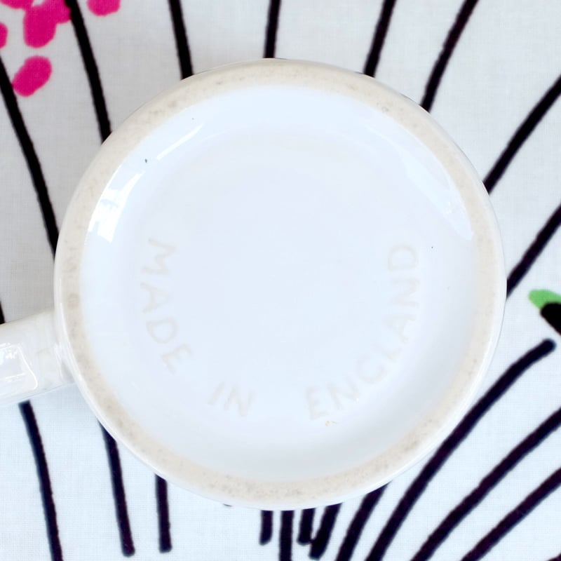 マリメッコ marimekko OLDマグカップ（ブルー花） | chuffy