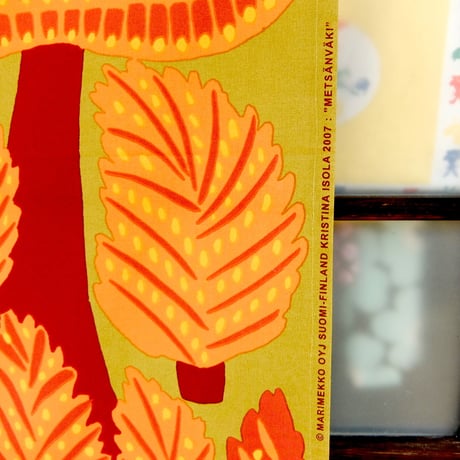 マリメッコ marimekko　＜Metsanvaki＞ヴィンテージ・ファブリック　廃盤　レア
