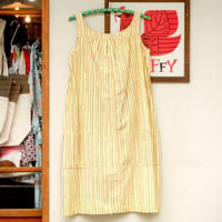 マリメッコ marimekko　ヴィンテージ　＜＞ノースリーブワンピース