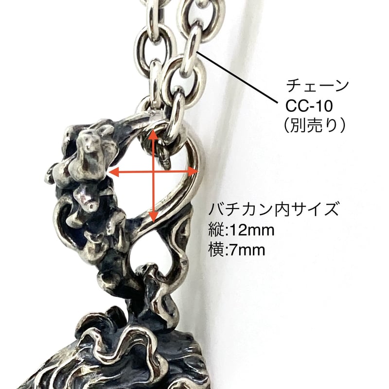 Crow Head Pendant | RIBBONS ／ CROWS GLOWS（ シルバー