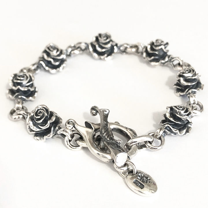 Link Rose Bracelet | RIBBONS ／ CROWS GLOWS（ シルバ