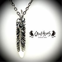 Black Feather Pendant