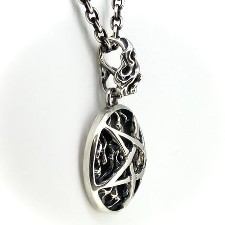 Burning Pentagram Pendant