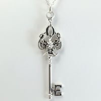 Spade Bunny Key Pendant