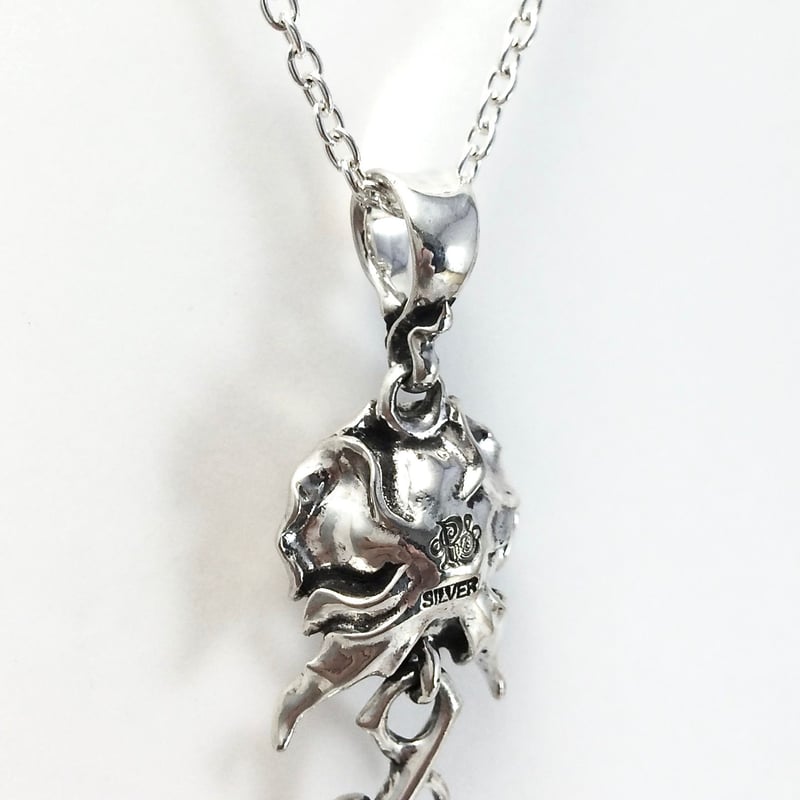 Rose Stem Pendant | RIBBONS ／ CROWS GLOWS（ シルバー