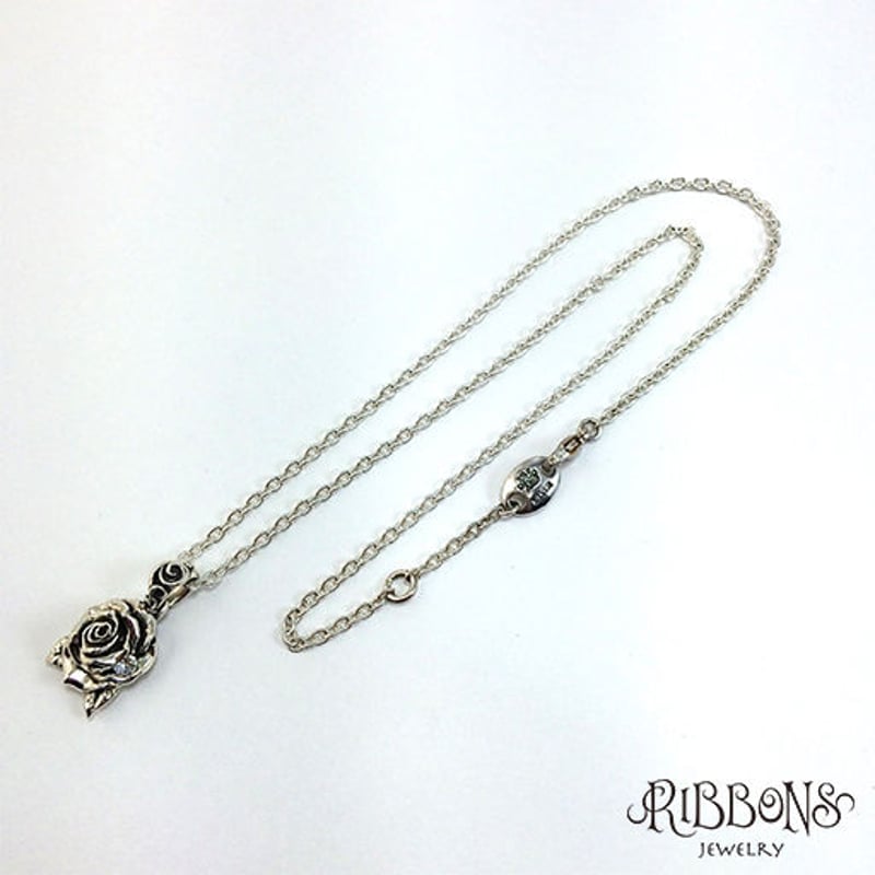 T Rose Pendant | RIBBONS ／ CROWS GLOWS（ シルバーアクセ...