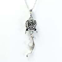 Rose Stem Pendant