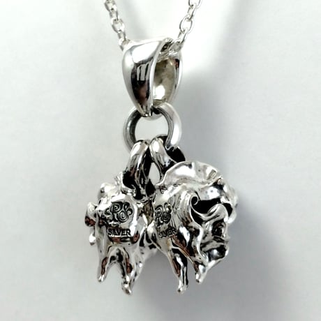 Twins Rose Pendant