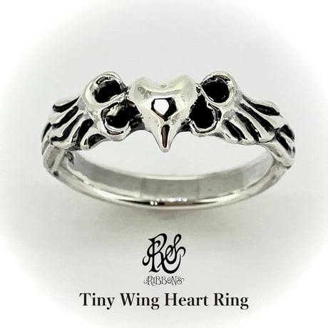 Tiny Wing Heart Ring
