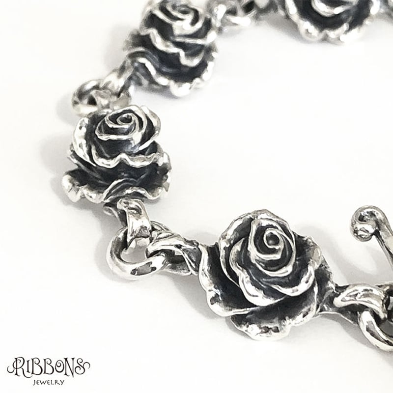 Link Rose Bracelet | RIBBONS ／ CROWS GLOWS（ シルバ...