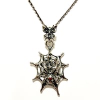 Black Widow Spider Pendant
