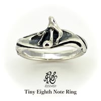 Tiny Eighth Note Ring