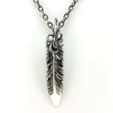 Black Feather Pendant