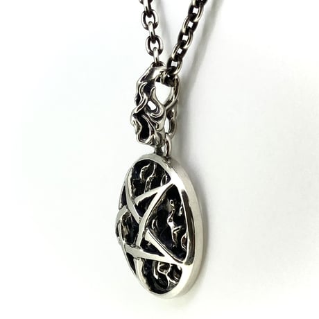 Burning Pentagram Pendant