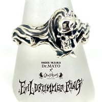 EVIL DRUMMER RING   【Mayo (HADES／M.D.M.S) × CROWS GLOWS 】