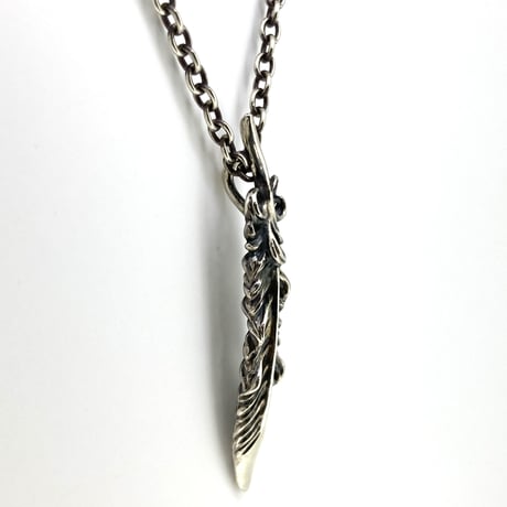 Black Feather Pendant