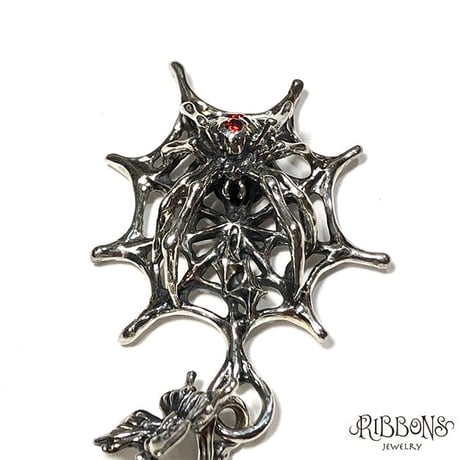 Black Widow Spider Pendant
