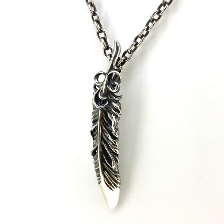 Black Feather Pendant