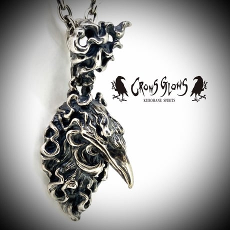 Crow Head Pendant