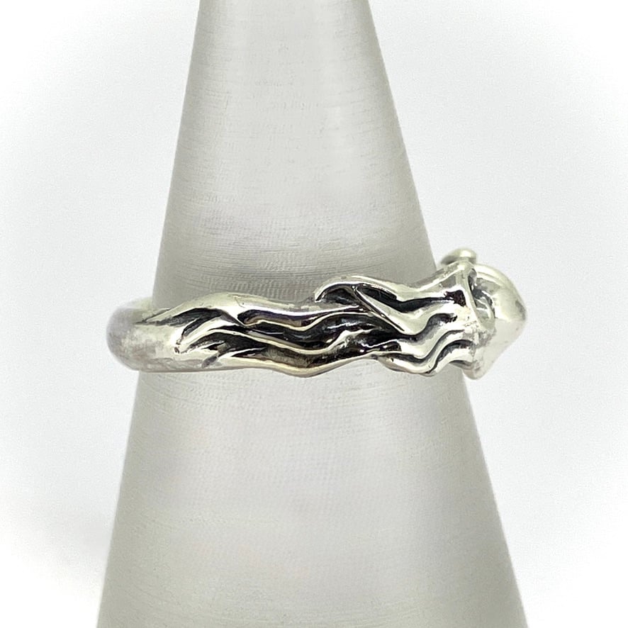 tiny⭐︎ハートリング13号 Tiny Wing Heart Ring | RIBBONS ／ CROWS GLOWS（ シ